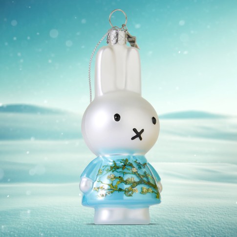 Adorno navideño Miffy Almendro en flor, Vondels x Van Gogh Museum