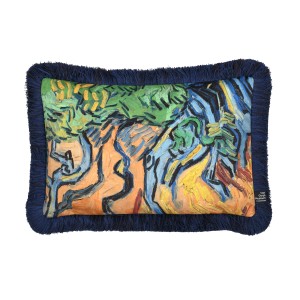 Funda de cojín con flecos Van Gogh, Tree Roots 30x45