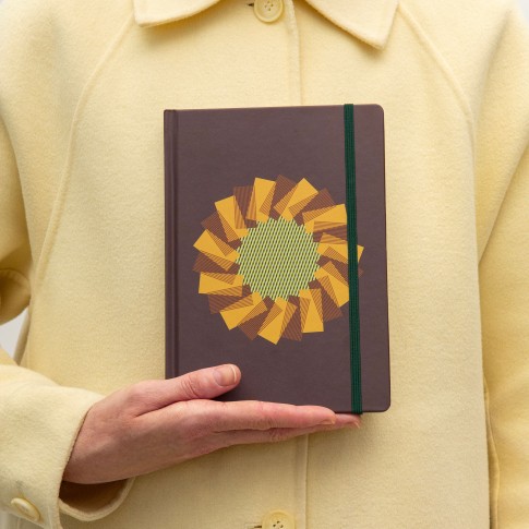 Cuaderno A5 Girasoles - Raw Color