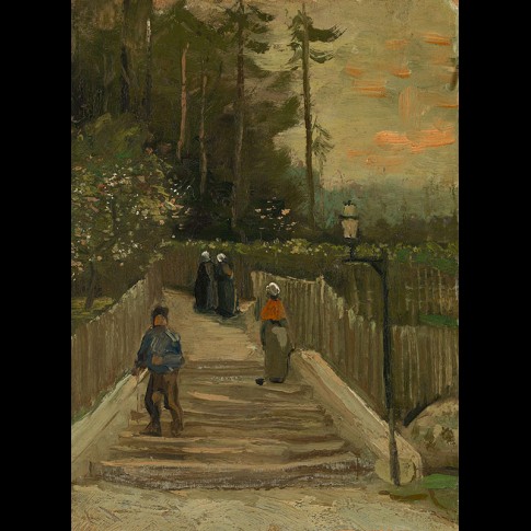 Van Gogh Giclée, Weg te Montmartre