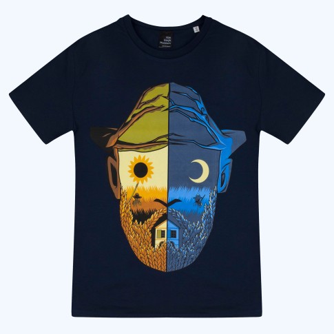 Camiseta icono Van Gogh Marvin Bruin®