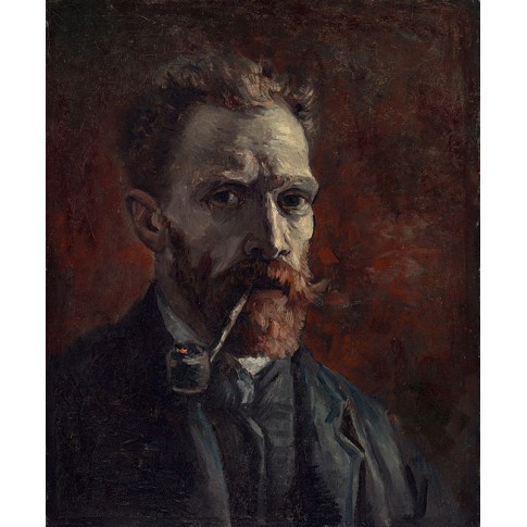 Van Gogh Giclée, Autorretrato con pipa