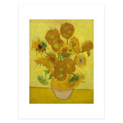 Lámina Van Gogh, Los girasoles