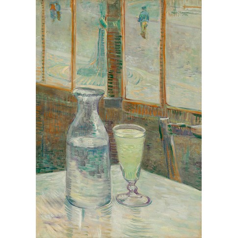Van Gogh Giclée, Café Table with Absinthe