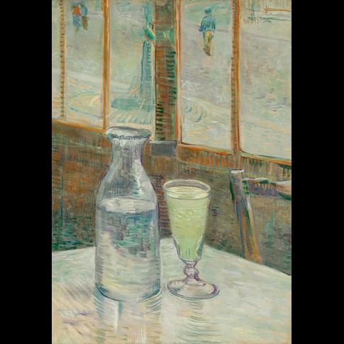 Van Gogh Giclée, Cafétafel met absint