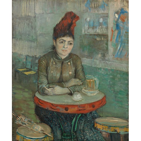 Van Gogh Giclée, En el café: Agostina Segatori en Le Tambourin
