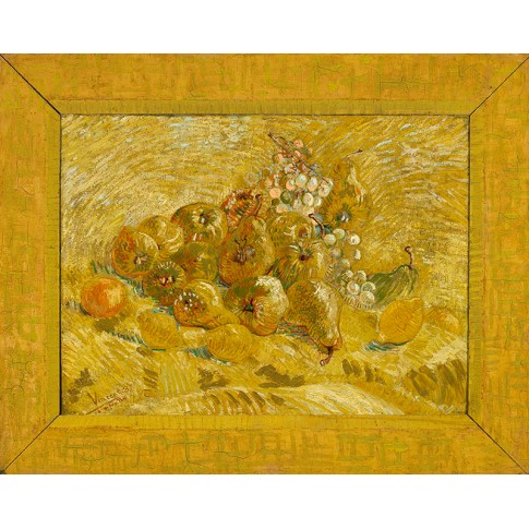 Van Gogh Giclée, Membrillos, limones, peras y uvas