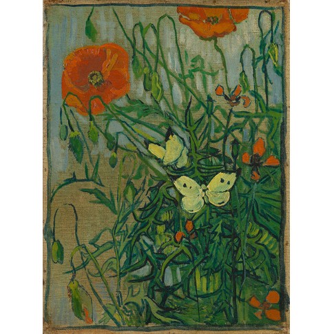 Van Gogh Giclée, Vlinders en klaprozen
