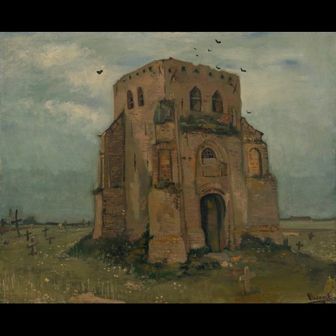 Van Gogh Giclée, Oude kerktoren te Nuenen