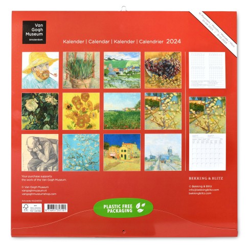 Calendario grande Van Gogh 2024