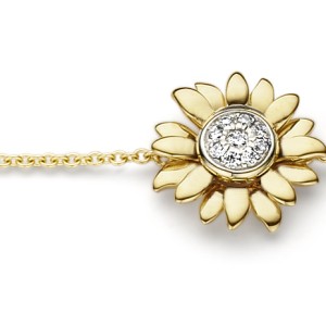 Pulsera de oro con diamantes Van Gogh Gassan®, Los girasoles