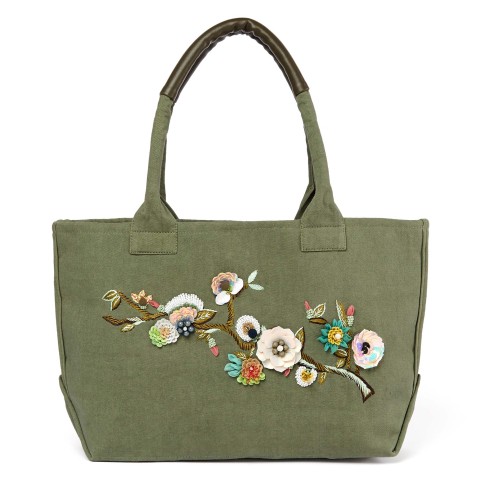 Bolso bordado Almendro en flor