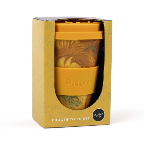 Ecoffee Cup Sunflowers 400 ml