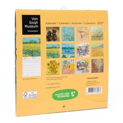 Calendario pequeña Van Gogh 2027