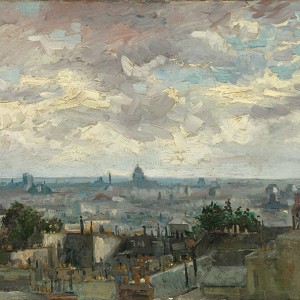 Van Gogh Giclée, Gezicht op Parijs
