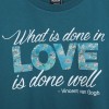 Camiseta Van Gogh, Amor