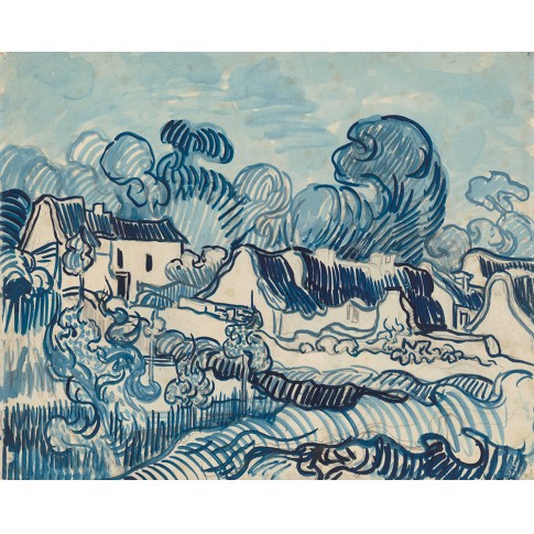 Van Gogh Giclée, Landschap met huizen