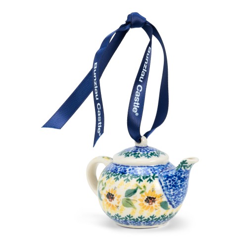 Bunzlau Castle x Van Gogh Museum Theepot Ornament Zonnebloemen
