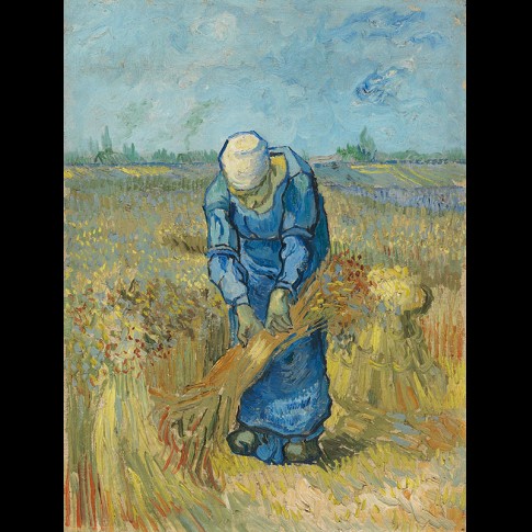 Van Gogh Giclée, De schovenbindster (naar Millet)