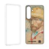 Samsung S25 Flipsuit Card with Case Self Portrait Van Gogh case