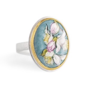 Van Gogh Amandelbloesem ring, door Materia Prima®