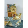 Sierkussen Vincents bloemen goudkleurig Ø40 cm, Beddinghouse x Van Gogh Museum®