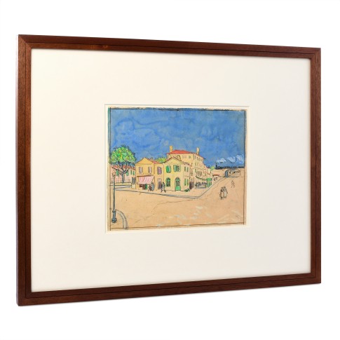 Van Gogh Facsimile Het Gele Huis (De straat)