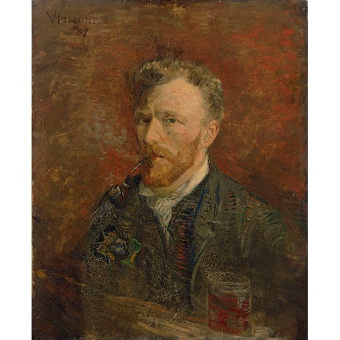 Van Gogh Giclée, Zelfportret met glas