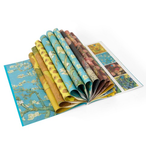 Cadeaupapier boek – Vincents Bloemen