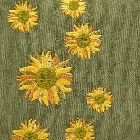 Van Gogh Etui met Zonnebloemen borduursel