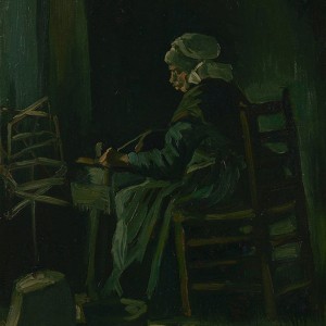 Van Gogh Giclée, Garenspoelende vrouw