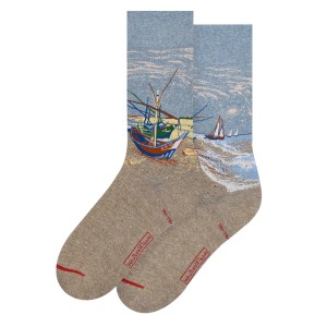 Sokken Vissersboten op het strand, MuseARTa x Van Gogh Museum®