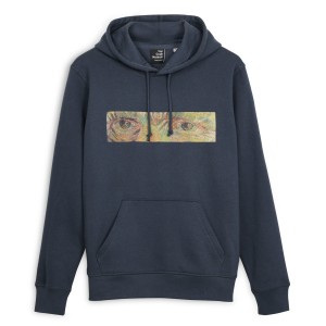 Van Gogh Hoodie Eyes Zelfportret met grijze vilthoed