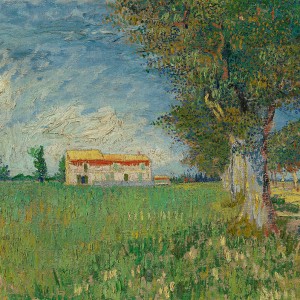 Van Gogh Giclée, Boerderij in het koren