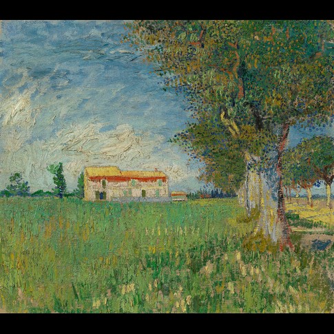 Van Gogh Giclée, Boerderij in het koren