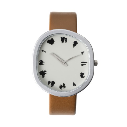 Van Gogh Horloge De aardappeleters bruin, door Tord Boontje