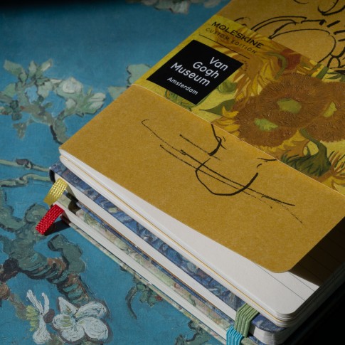 Set van 2 cahiers Zonnebloemen, Moleskine x Van Gogh Museum®