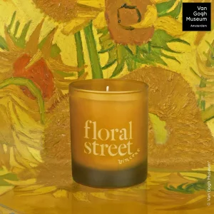 Geurkaars Sunflower Pop, Floral Street x Van Gogh Museum®