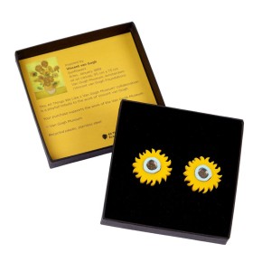 Van Gogh Oorstekers Zonnebloemen geel
