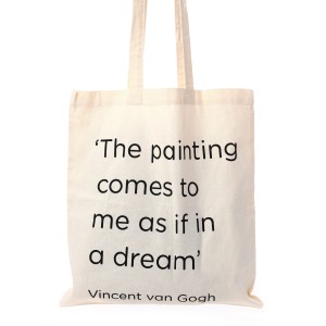 Canvas tas Quote