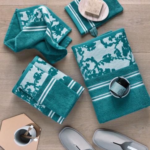 Handdoek 55x100 Fleurir Blue, Beddinghouse x Van Gogh Museum