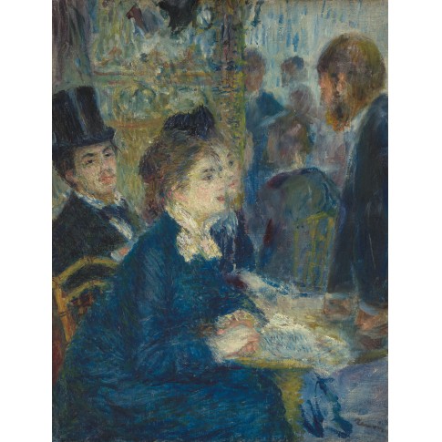 Art print Renoir, Au Café
