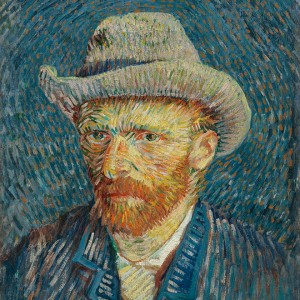 Van Gogh Giclée, Zelfportret met grijze vilthoed