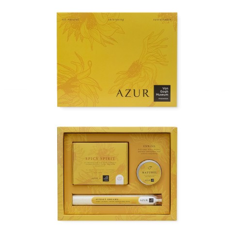 Cadeauset Spicy Spirit Sunflowers, Azur x Van Gogh Museum