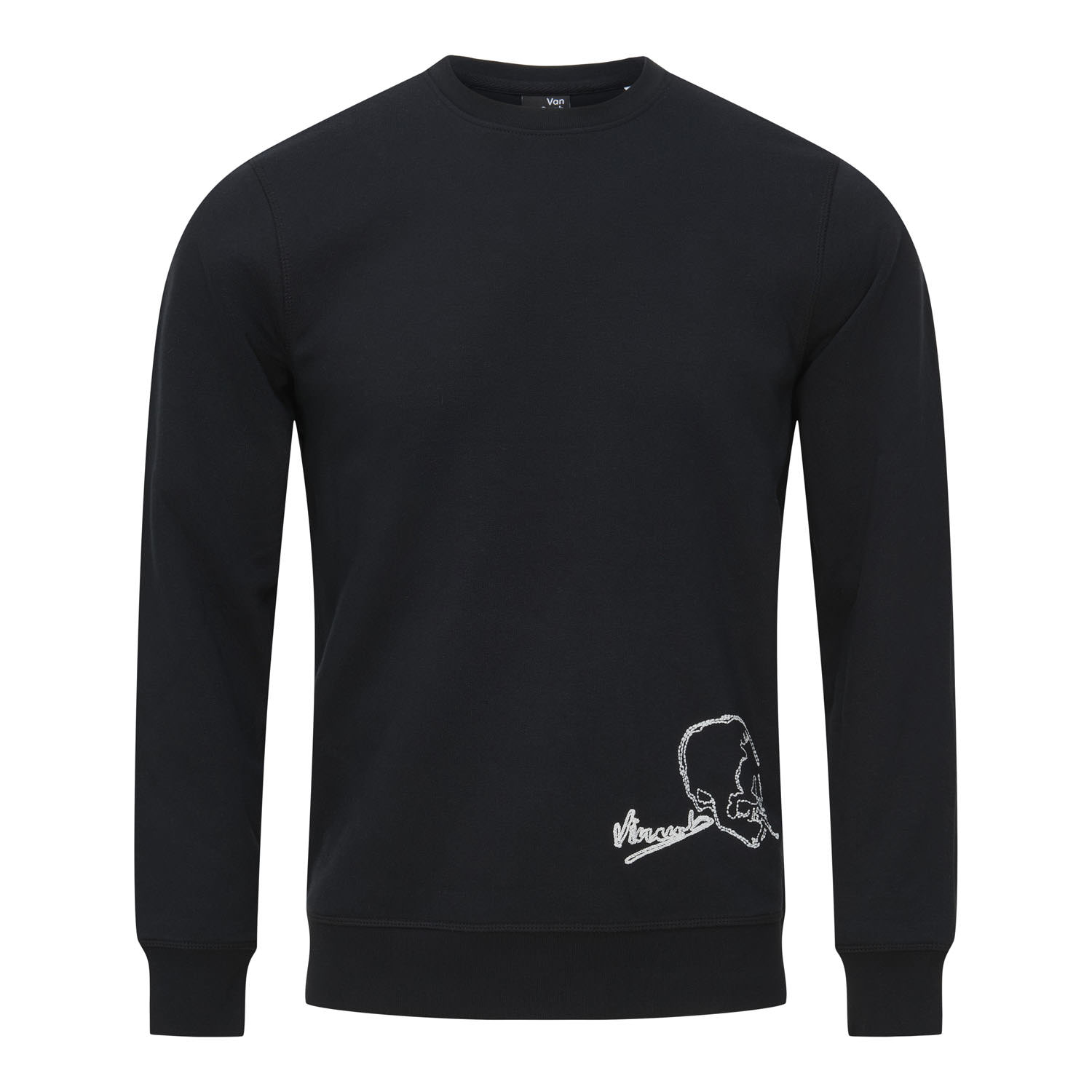 トップス SKELETON PATCHED CREW SWEAT Crewneck sweater Head of a Skeleton - Van Gogh Museum shop
