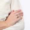 Van Gogh Gassan® Gouden ring met 23 diamanten Zonnebloemen