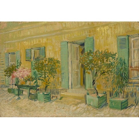 Van Gogh Giclée, Voor een restaurant te Asnières