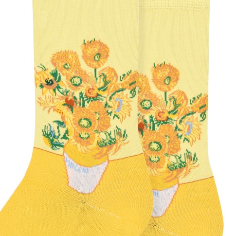 Sokken Zonnebloemen, MuseARTa x Van Gogh Museum®