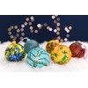 Van Gogh Kerstbal glitters Irissen