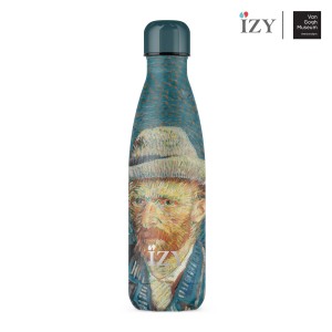 IZY Bottles® Thermosfles Zelfportret met grijze vilthoed